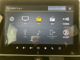 【9インチナビ】TV CD/DVD再生やBluetoothオーディオなど多彩なメディアに対応したメモリーナビを装備しています。