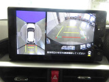 車両を上から見たような映像をナビ画面に表示するパノラミックビューモニターが付いています。