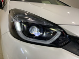 LEDヘッドライトで夜道も安心!