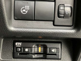 ETC車載器付きです。高速道路の料金所もスムーズに通過できます。