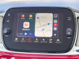 ●Apple Car Play:スマホとの有線接続で、ナビ・オーディオ再生などスマホのアプリ機能が画面でも使える便利機能です!