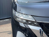LEDライトは白色光で遠くまで明るく照らし、夜間の安全運転をサポートします