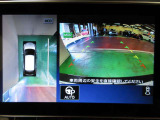 アラウンドビューモニターで車庫入れも空から見ている様に駐車できラクラクです。