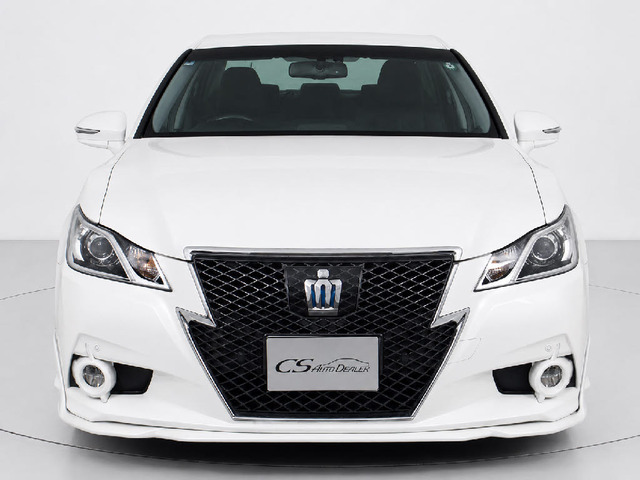 クラウンアスリート ハイブリッド 2.5 S フルエアロ 黒革 20AW 車高調