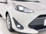 フォグランプ装着車です。暗い夜道の車両前方を明るく照らします