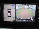 前方カメラ映像と全周囲映像で確認できます。