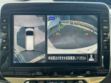 「アラウンドビューモニター」・・・上空から見た映像で車庫入れ簡単♪♪