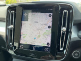【9インチタッチスクリーン純正HDDナビ】「Apple Car Play」「Android Auto」対応のボルボ先進ナビゲーション「SENSUS」。最新地図データへ無料更新してお渡しします。