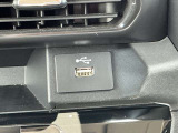 運転席前にもUSb充電ポート装備