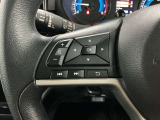 【ステアリングスイッチ】運転中に前方から目線をそらすことなくオーディオ等の操作が可能な便利機能!安心&快適なドライブを演出してくれます。