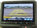 リアワイドカメラシステム!従来の視野に加えて、後方側方を約180&deg;まで見えるワイドビューと、後方を真上から見たような視野で駐車時などに便利なトップダウンビューの3つの視野があります!