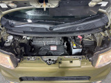 【エンジンルーム】エンジンの調子は良好です!ご納車前にはしっかりとオイル交換・その他油種類の点検補充をさせて頂きます。また、ガリバーでは修復歴のある車は販売いたしません。