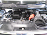 自慢のエンジンはパワードbyHONDAです。精度とバランスにこだわって、低回転からスムースなパワーを発揮します。