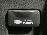 【1500Wアクセサリーコンセント】消費電力1500Wまでの家電が使えます。キャンプやスポーツ・アウトドアでのアクティビティはもちろん、災害・停電の際に大活躍♪