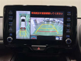 バックカメラ、パノラミックビューモニター付きで視界良好