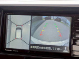 空から見下ろしているかのような視点で周囲を確認できるアラウンドビューモニター!