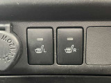 【シートヒーター】スイッチを押すだけで座席がぽかぽかに!車内が温まる前に暖かくなるので快適です。