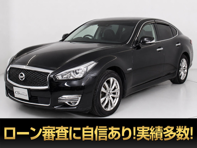 フーガハイブリッド3.5 Aパッケージ後期型 全方位カメラ LEDヘッドライト