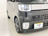 フォグランプ装着車です。暗い夜道の車両前方を明るく照らします