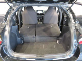 4:6分割の後席シート。荷物に合わせて使い分けも可能です。