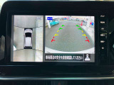 上から丸見えアラウンドビューモニターで車庫入れも安心楽々です!夜間でも綺麗に映ります。