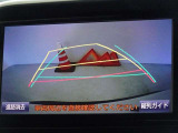 バックガイドモニターを装備しています、車庫入れもラクラクです。