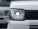 ★LEDヘッドライト搭載★ 白っぽく光る明るく省電力なLEDライト!先進的な白い輝きでフロントフェースを引き締めます☆