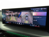リアビューカメラ。ガイドラインとパークディスタンスコントロールで安全に車庫入れ可能。