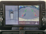 アラウンドビューカメラ装備!クルマを真上から見ているかの様に、映像をモニターに表示。周囲の状況を把握しながら安心して駐車できます!