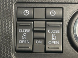 【両側パワースライドドア】スマートキーや運転席のスイッチで後席両側スライドドアの開閉が可能♪電動だから力を入れてドアを開ける必要が無く、小さなお子様でも簡単に開け閉めでき快適です♪