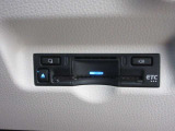 ETC車載器付きです。高速道路の料金所もスムーズに通過できます。