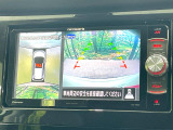 【アラウンドビューモニター】専用のカメラにより、上から見下ろしたような視点で360度クルマの周囲を確認することができます☆死角部分も確認しやすく、狭い場所での切り返しや駐車もスムーズに行えます。