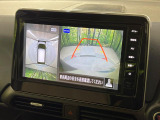【アラウンドビューモニター】専用のカメラにより、上から見下ろしたような視点で360度クルマの周囲を確認することができます☆死角部分も確認しやすく、狭い場所での切り返しや駐車もスムーズに行えます。
