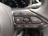 アクティブクルーズコントロール付きです。前車に追従しながら、設定した速度で走行可能です。