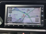 【ナビ】ホンダ純正ナビゲーション装備。最近はスマートフォンの地図機能でも十分ですが、やはりモニターが付いていると直感的に現在地も分かり安心です。