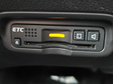 高速道路の利用をスムーズにするETC車載器付きです。
