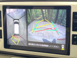 【パノラマモニター】専用のカメラにより、上から見下ろしたような視点で360度クルマの周囲を確認することができます☆死角部分も確認しやすく、狭い場所での切り返しや駐車もスムーズに行えます。