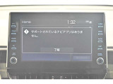 【ディスプレイオーディオ】視認性が高いディスプレイ付きオーディオを装備、操作性も良好で直感的なソース選択が可能です。