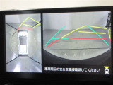 パノラミックビューモニター付きです。車両を上から見たような映像をディスプレイオーディオ画面に表示。運転席からの目視だけでは見にくい、車両周辺の状況をリアルタイムでしっかり確認できます。