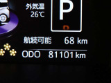 現在の走行キロです。