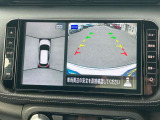 アラウンドビューモニター! 後ろだけでなく全方位の確認が出来ます! 駐車場に入れるときなど真ん中に停める手助けになります! 慣れると便利です!