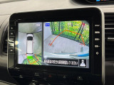 【アラウンドビューモニター】専用のカメラにより、上から見下ろしたような視点で360度クルマの周囲を確認することができます☆死角部分も確認しやすく、狭い場所での切り返しや駐車もスムーズに行えます。