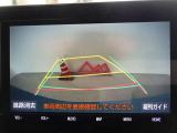 バックガイドモニターを装備しています、車庫入れもラクラクです。