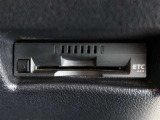 ETC車載器付きです。高速道路の料金所もスムーズに通過できます。