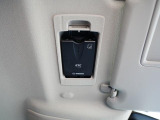 ETC車載器搭載です。スマートICも増えてきており、必須装備といって良い便利装備です。