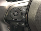 【ステアリングスイッチ】左です。ハンドルから手を離さず、運転に集中したまま手元でオーディオ操作等ができます。