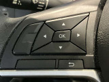 ステアリングスイッチ搭載!ハンドルひとつで手を離さなくても運転中視線をそらさなくても操作が出来て便利です♪