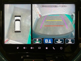 【全方位モニター】 4つのカメラで映像を映し出します。発進時、後退時も周囲の安全を確認し、サポートします^^