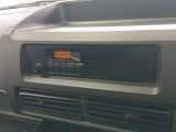 AM/FMラジオついています やはり普段のお供はラジオですよね