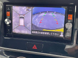 まるで上から見下ろしたように確認が出来るアラウンドビューモニターが装備されております!